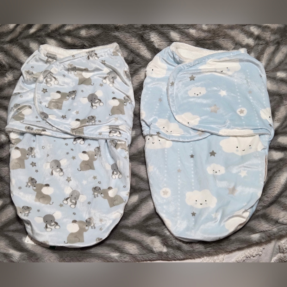 NEW Luxury Newborn Swaddle Set(2)  0-3 Month 👶